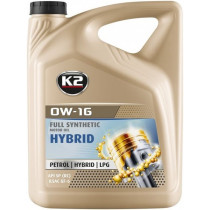 K2 HYBRID 0W16 FULL SYNTHETIC 5L (TÄISSÜNT.)