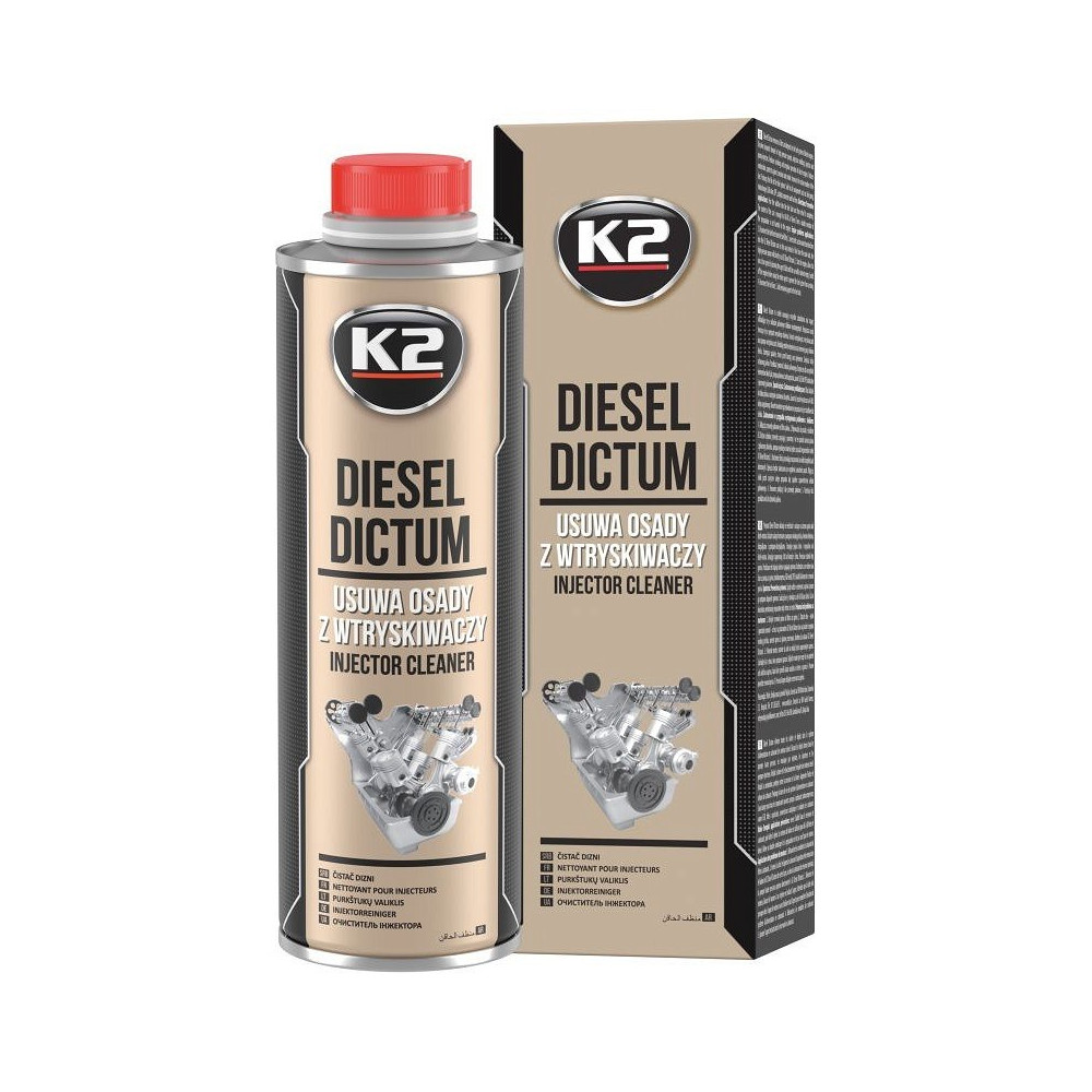 K2 DIESEL DICTUM DIISELSÜSTEEMI PUHASTUSAINE 500ML