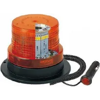 KOLLANE VILKUR 12/24V LED, 3-PUNKTKINNITUS/MAGNET, TOIDE SIG. SÜÜTAJAST Ø130X90MM