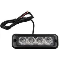 STROBO VILKUR KOLLANE 4-LED 12/24V R65 R10 120X45MM