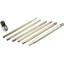 7-OS. 3/8" PIKAD (123MM) KUUSKANT OTSIKUD, 3-10MM, KUULOTS, MAGNET PICHLER