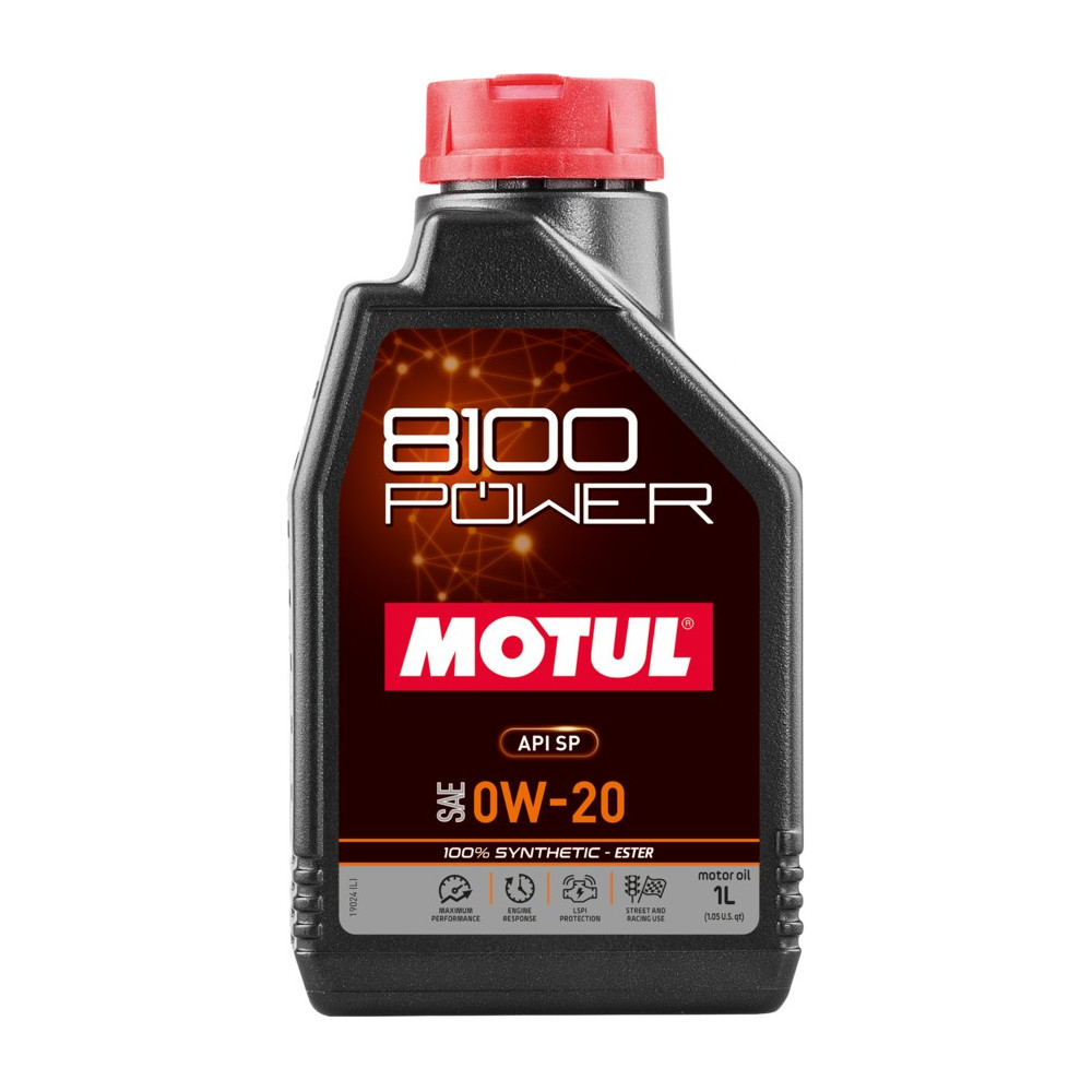 MOTUL 8100 POWER 0W20 1L