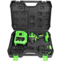 20V AKULÖÖKMUTRIKEERAJA "COMPACT" 550/800NM, 1/2", HARJAVABA, +4,0AH AKU, +LAADIJA JBM