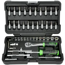 46-OS. 1/4" PADRUNITE+OTSIKUTE KOMPLEKT 4-14MM "NEW GEN" JBM