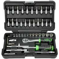 46-OS. 1/4" PADRUNITE+OTSIKUTE KOMPLEKT 4-14MM "NEW GEN" JBM*