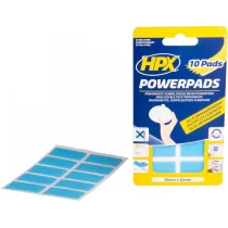 KAHEPOOLNE KINNITUS TEIP/PADI 20X40MM POWERPADS 10TK HPX