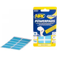 KAHEPOOLNE KINNITUS TEIP/PADI 20X40MM POWERPADS 10TK HPX