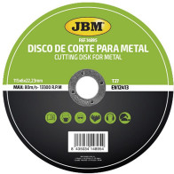 MONOKRISTALL ALUMIINIUMOKSIID LIHVKETAS METALLILE/TERASELE 115X6MM JBM