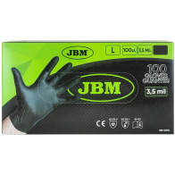 NITRIILKINDAD "NITRILE LIGHT" L, 100TK 3.5MIL MUST JBM