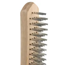 PUITKÄEPIDEMEGA TERASHARI/KÄSIHARI "WIRE BRUSH" 3-REALINE JBM