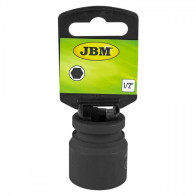 1/2" LÖÖKPADRUN LÜHIKE 16MM, CR-MO, RIPUTUSPAKEND JBM