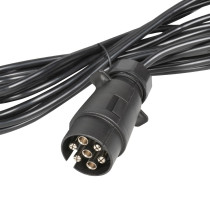 1100X140MM HAAGISETULED+KOLMNURGAD ALUSEL (NUMBRILE) 5M KAABEL 7-PIN PISTIK JBM