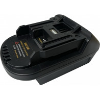 AKUADAPTER DEWALT VÕI MILWAUKEE AKU MAKITA TÖÖRIISTALE 18V-21V