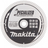 SAEKETAS 305X2,5X30MM 96T 5° LAMINAADI LÕIKAMISEKS, EXTRA CLAN CUT, VAIKNE, SPECIALIZED MAKITA