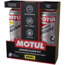 MOTUL ENGINE CLEAN KIT (DIISEL) 2X300ML (B2C)