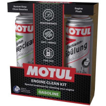 MOTUL ENGINE CLEAN KIT (BENSIIN) 2X300ML (B2C)