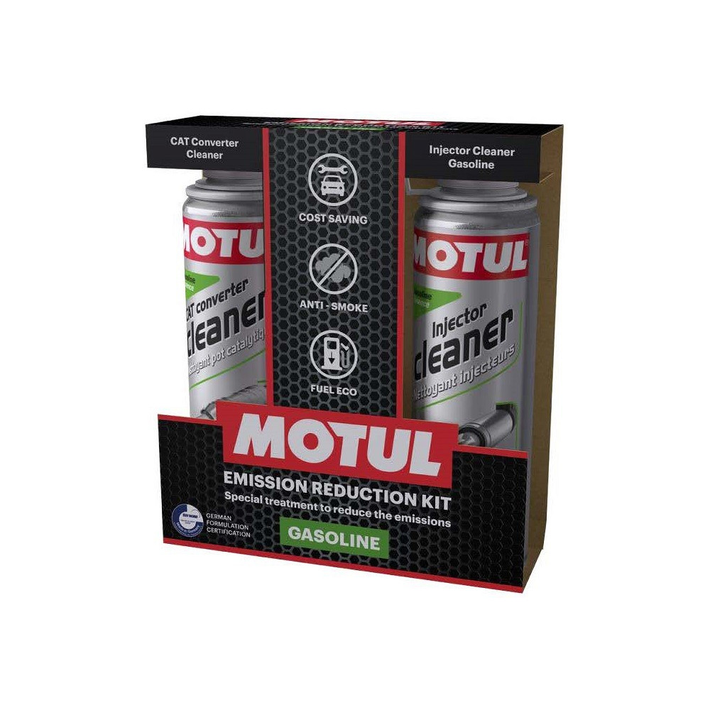 MOTUL EMISSION REDUCTION KIT (BENSIIN) 2X300ML (B2C)