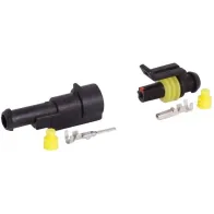 SUPERSEAL 1-PIN PISTIKUPESA + PISTIK 12-24V 15A IP67 CARMOTION