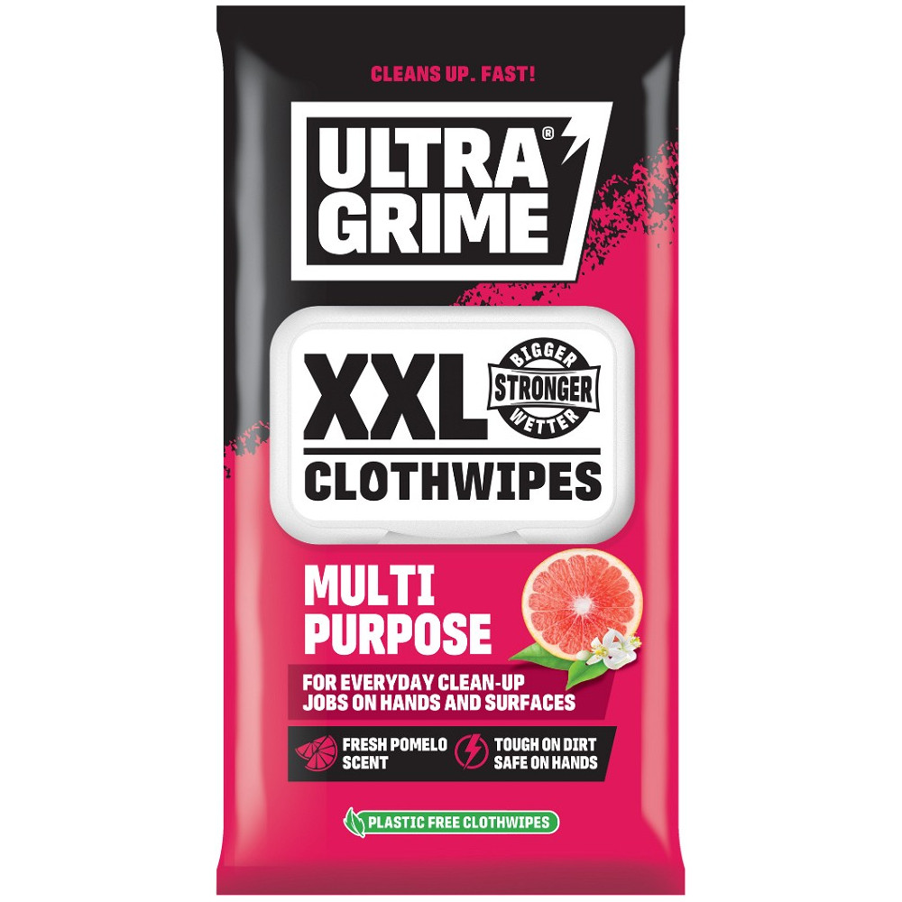 ULTRAGRIME LIFE MULTI-PURPOSE POMELO SCENT MAJAPIDAMISE PUHASTUSLAPID 40TK/PAKK