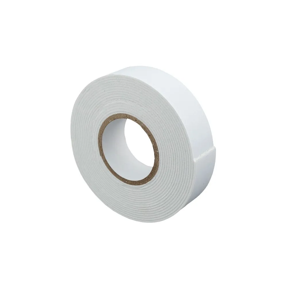 KAHEPOOLNE TEIP 19MM/5M VALGE CARMOTION