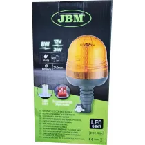 KOLLANE KESKMINE VILKUR 12/24V LED, 3-REZIIMI, IP56, TAPIGA (H240MM) JBM