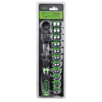 12-OS. LIIGENDIGA VAHETATAVA TIRR SILMUSPEAGA KOMPL. 8-19MM, PLASTHOIDIK JBM
