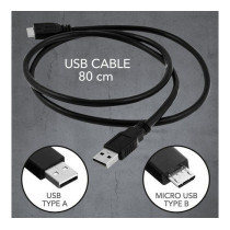 TÖÖLAMP/AKUPANK (KANDELAMP) COB-LED 800LM USB LAETAV IP44 TROTEC