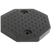 AUTOTÕSTUKI KUMMIPADI KUUSKANT 125MM (2 LÄBIVAT KINNITUSAVA), ROTARY/BLITZ JBM