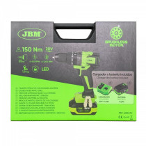 20V AKUTRELLI KOMPLEKT PUUR-LÖÖK-KRUVI, 0-13MM, 150NM, HARJAVABA, LED, +AKU+LAADIJA JBM*