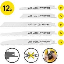 12-OS. PIIKSAE TERADE KOMPLEKT TROTEC