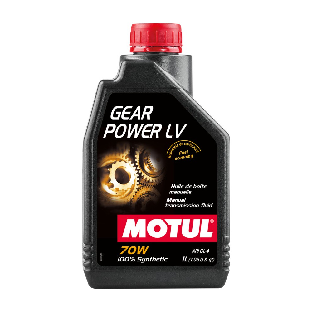 MOTUL GEAR POWER LV 70W GL-4 1L (TÄISSÜNT.)