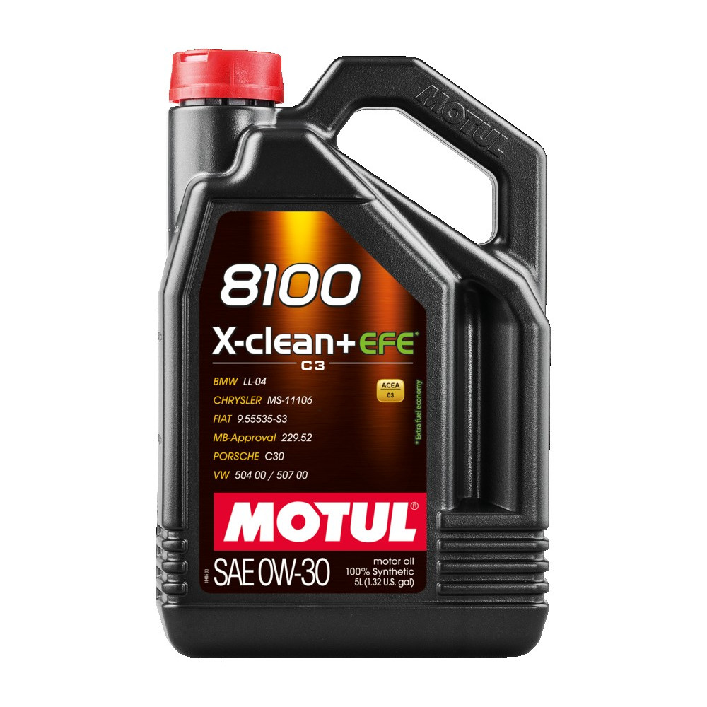 MOTUL 8100 X-CLEAN+ EFE 0W30 C3 5L