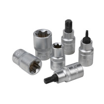 19-OS. 1/2" TORX OTSIKUTE E-PADRUNITE KOMPL. T30-T70, E10-E24 JBM*