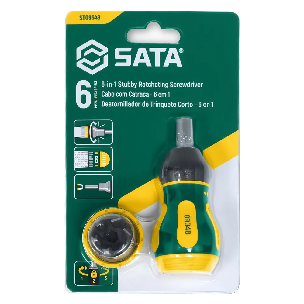6-OS. MINI TIRRKRUVIKEERAJA KOMPL. "6-IN-1" OTSIKUTEGA SATA