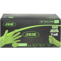 TÖÖKINDAD NITRIIL STRUKTUURNE "FORCE GREEN HD 7,0MIL", ROHELINE L 100TK JBM