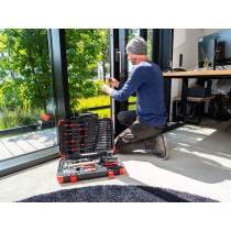 95-OS. 1/2"+1/4" TÖÖRIISTAKOMPLEKT "95 SATZ" 4-32MM VIGOR