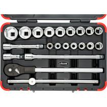 21-OS. 3/4" PADRUNITE KOMPLEKT "21 SATZ" 15-50MM VIGOR