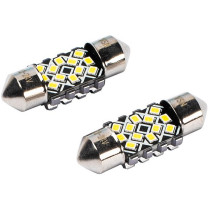 12/24V SV8,5-8 FESTOON LED PIRN 2,4W 31MM 6500K CANBUS VALGE BLISTER 2TK VISION