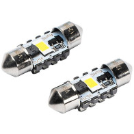 12/24V SV8,5-8 FESTOON LED PIRN 3,4W 31MM 6500K CANBUS VALGE BLISTER 2TK VISION