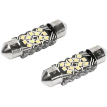 12/24V SV8,5-8 FESTOON LED PIRN 2,4W 36MM 6500K CANBUS VALGE BLISTER 2TK VISION