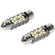 12/24V SV8,5-8 FESTOON LED PIRN 2,4W 36MM 6500K CANBUS VALGE BLISTER 2TK VISION