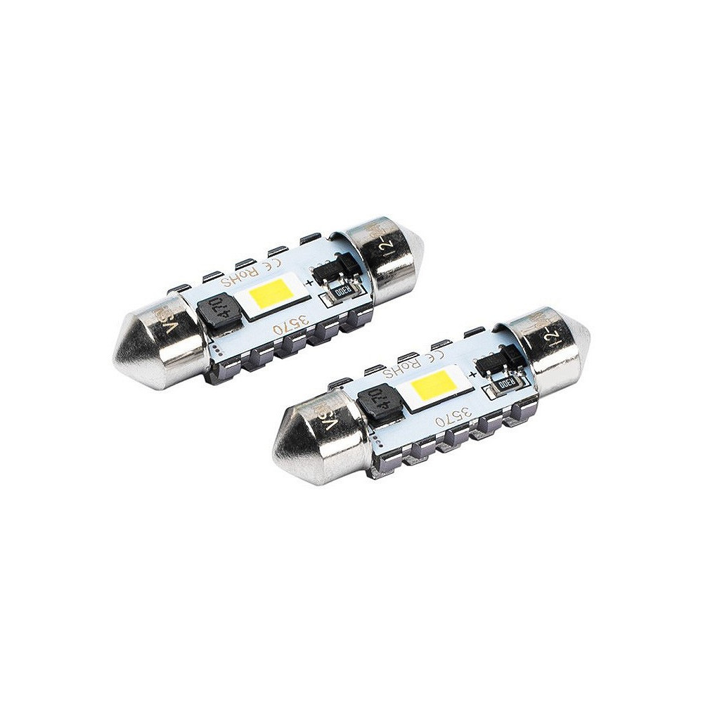 12/24V SV8,5-8 FESTOON LED PIRN 3,4W 36MM 6500K CANBUS VALGE BLISTER 2TK VISION