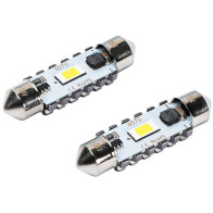 12/24V SV8,5-8 FESTOON LED PIRN 3,4W 39MM 6500K CANBUS VALGE BLISTER 2TK VISION