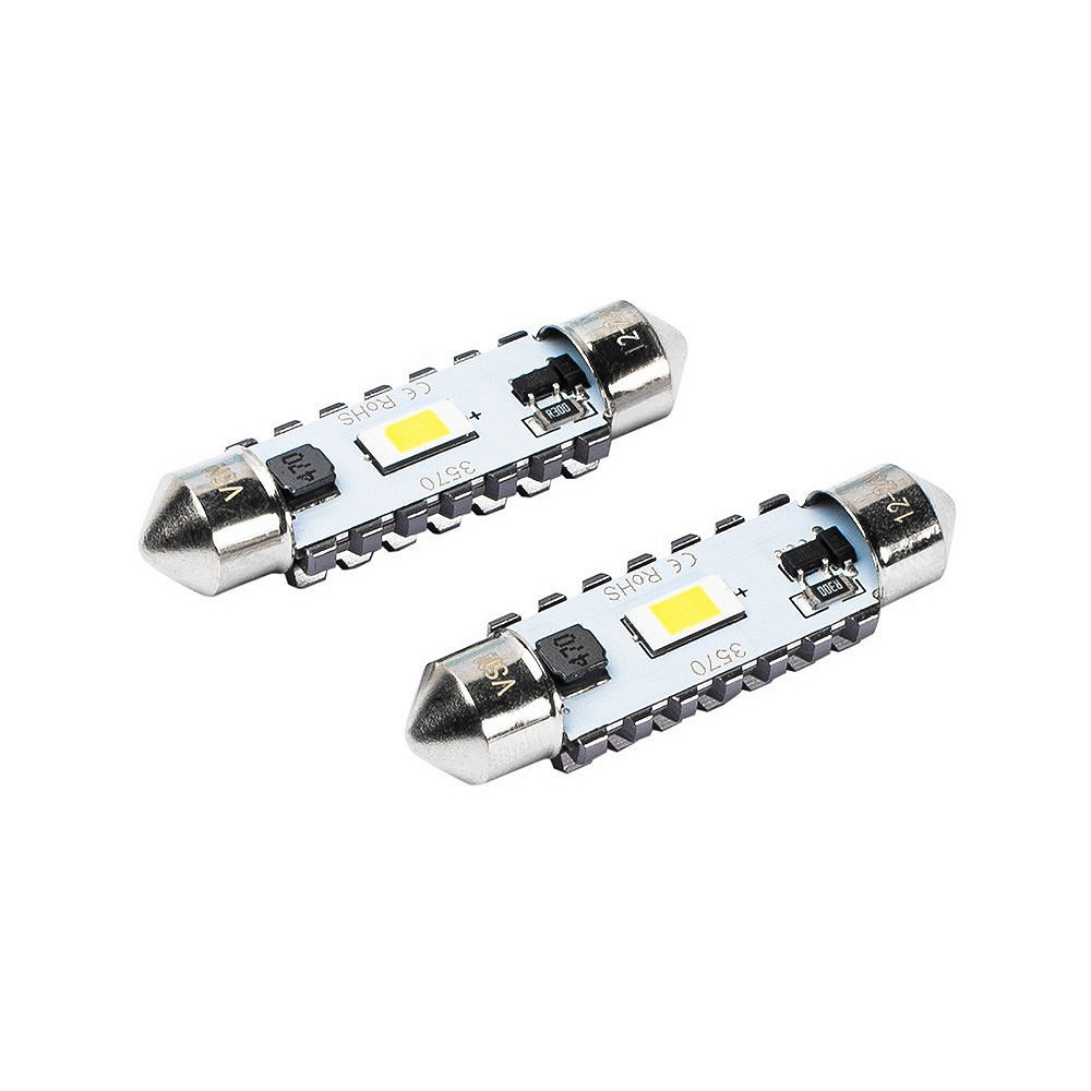 12/24V SV8,5-8 FESTOON LED PIRN 3,4W 41MM 6500K CANBUS VALGE BLISTER 2TK VISION