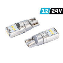 12/24V T10 LED PIRN 2W W2,1X9,5D W5W CANBUS VALGE BLISTER 2TK VISION