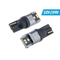 12/24V T10 LED PIRN W2,1X9,5D W5W CANBUS VALGE BLISTER 2TK VISION