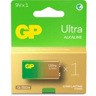 PATAREI GP KORONA 6LR61 9V 1TK ULTRA PLUS ALKALINE