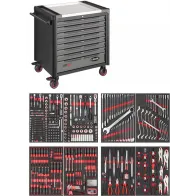469-OS. TÖÖRIISTAKÄRU TÖÖRIISTADEGA "SERIES XD INOX" H1017MM ERGONOMIC VIGOR
