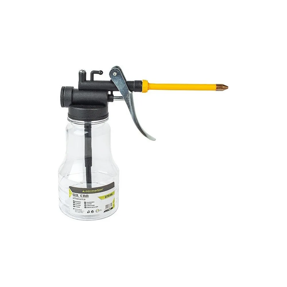 ÕLITUSKANN LÄBIPAISTEV (ÕLIKANN) 270ML, METALLTORU+TÄPPISPUMP CARMOTION