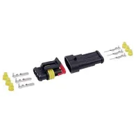 PISTIKUPESA+PISTIK SUPERSEAL 3-PIN BLISTER 1TK M+